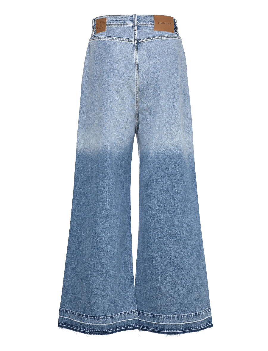 Munthe - LECUBE - flared jeans - light blue - 1