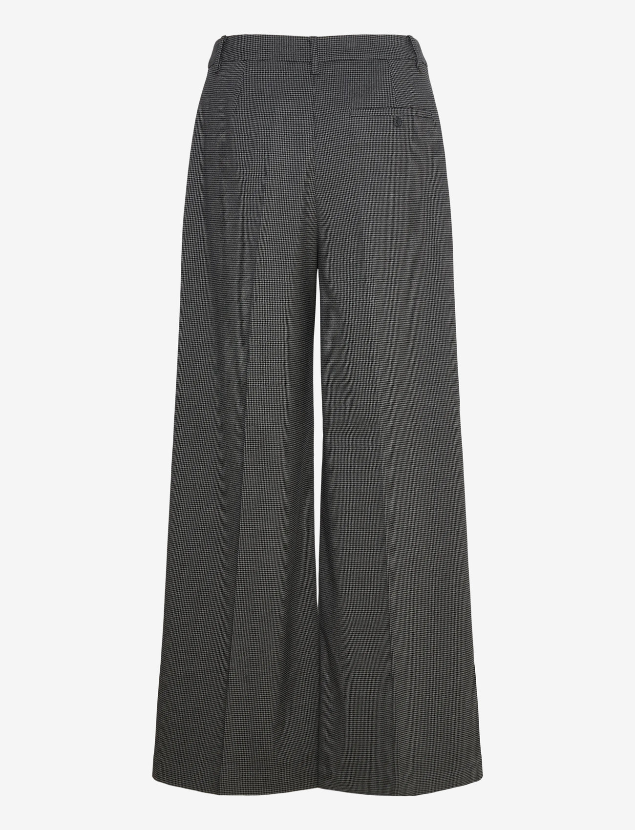 Munthe - LUPON - wide leg trousers - charcoal - 1