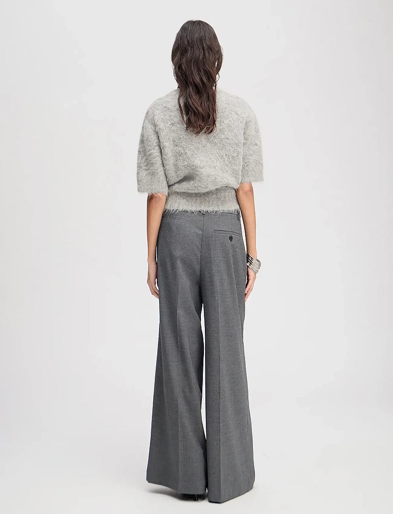 Munthe - LUPON - laia säärega püksid - charcoal - 3