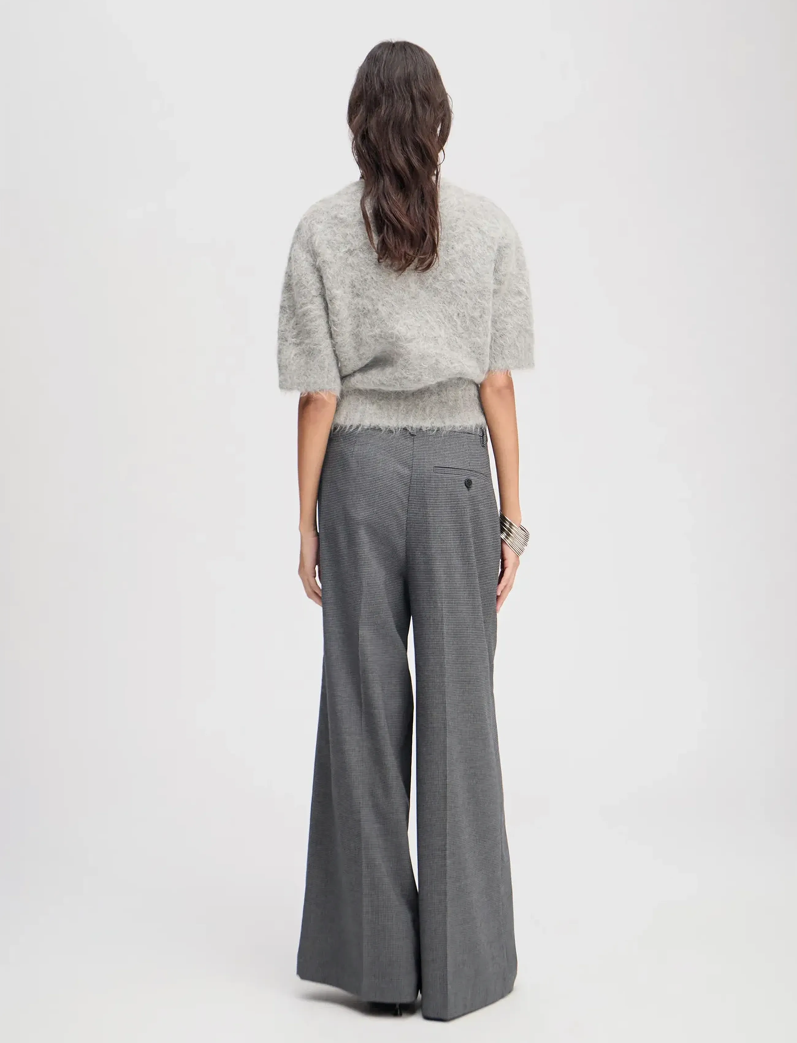 Munthe - LUPON - buxur með víðum skálmum - charcoal - 3