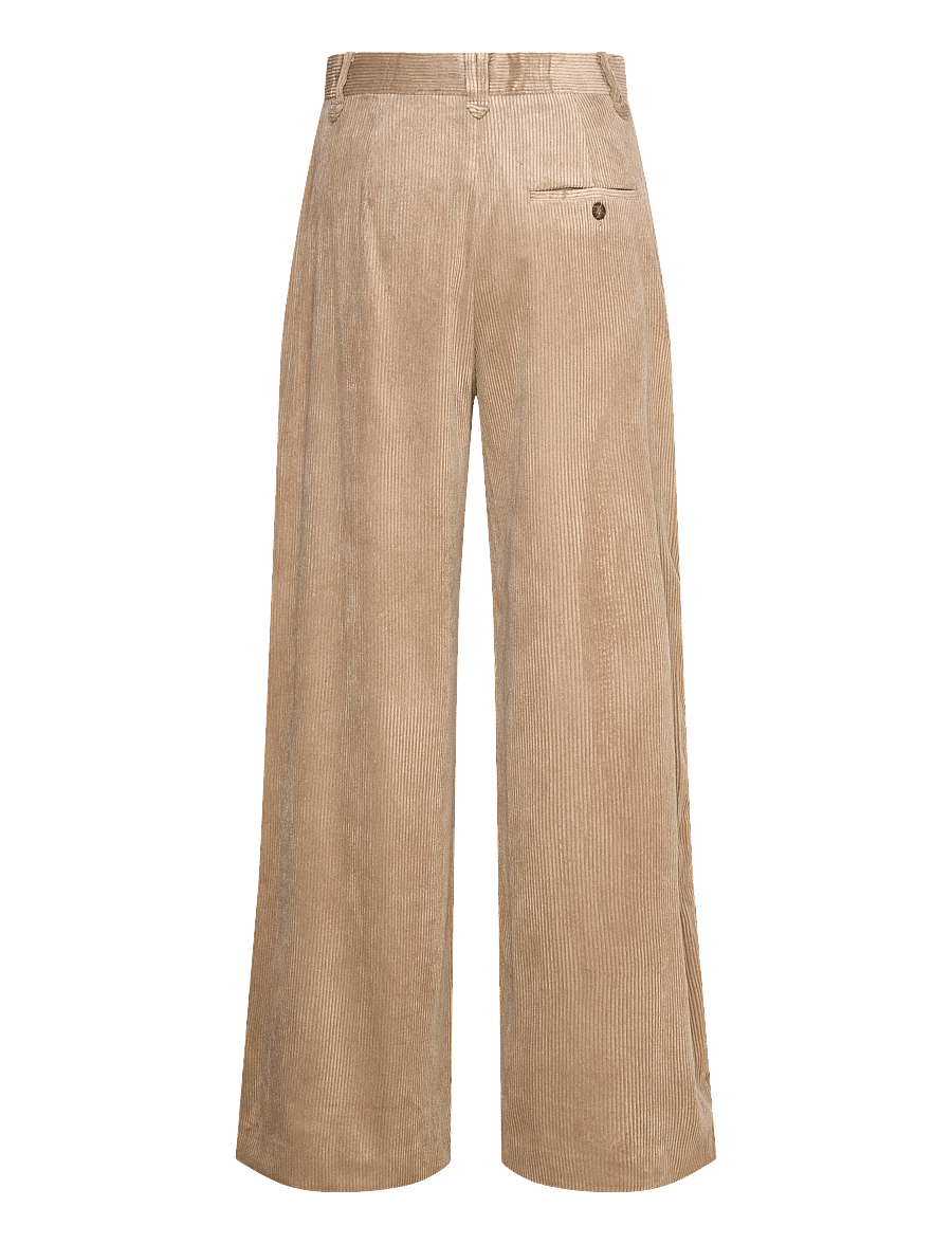 Munthe - LELOUIS - vida byxor - latte - 2