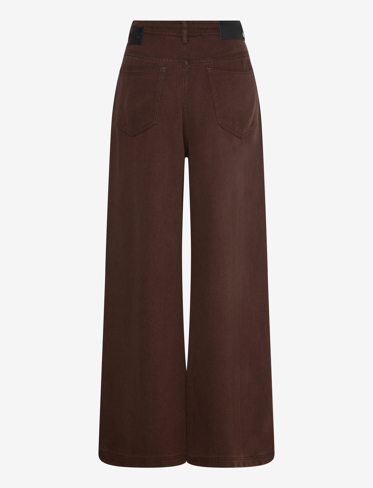 Munthe - OBEY - bukser med brede ben - mocca - 1