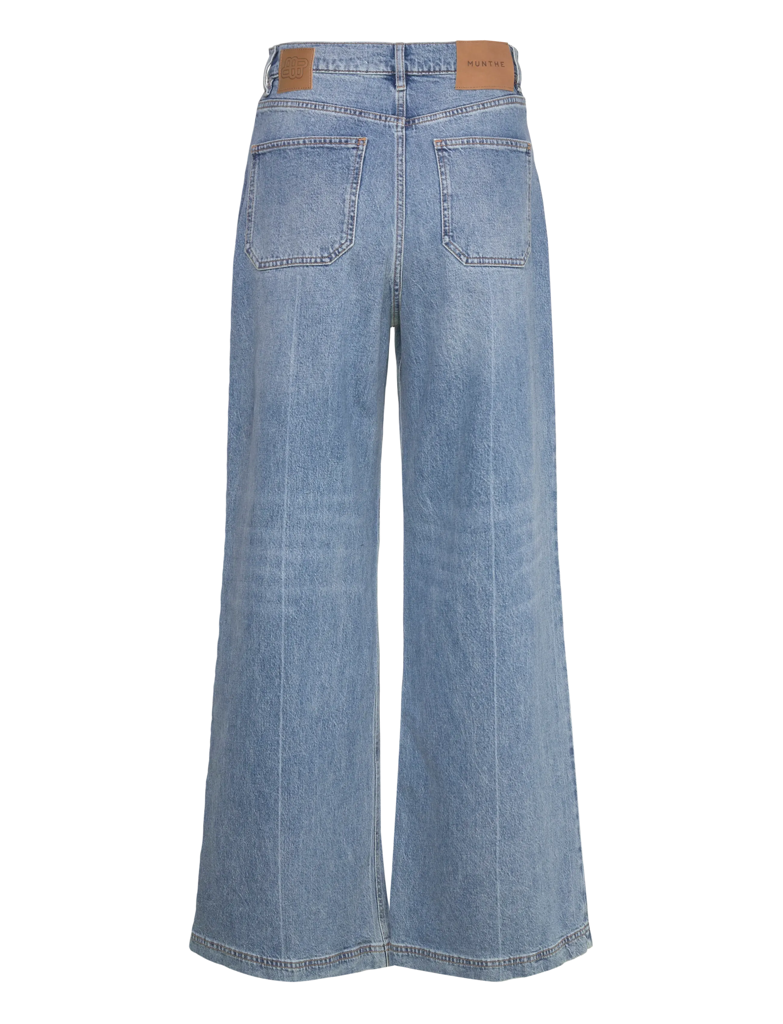 Munthe - LODWAR - platūs džinsai - light blue - 2