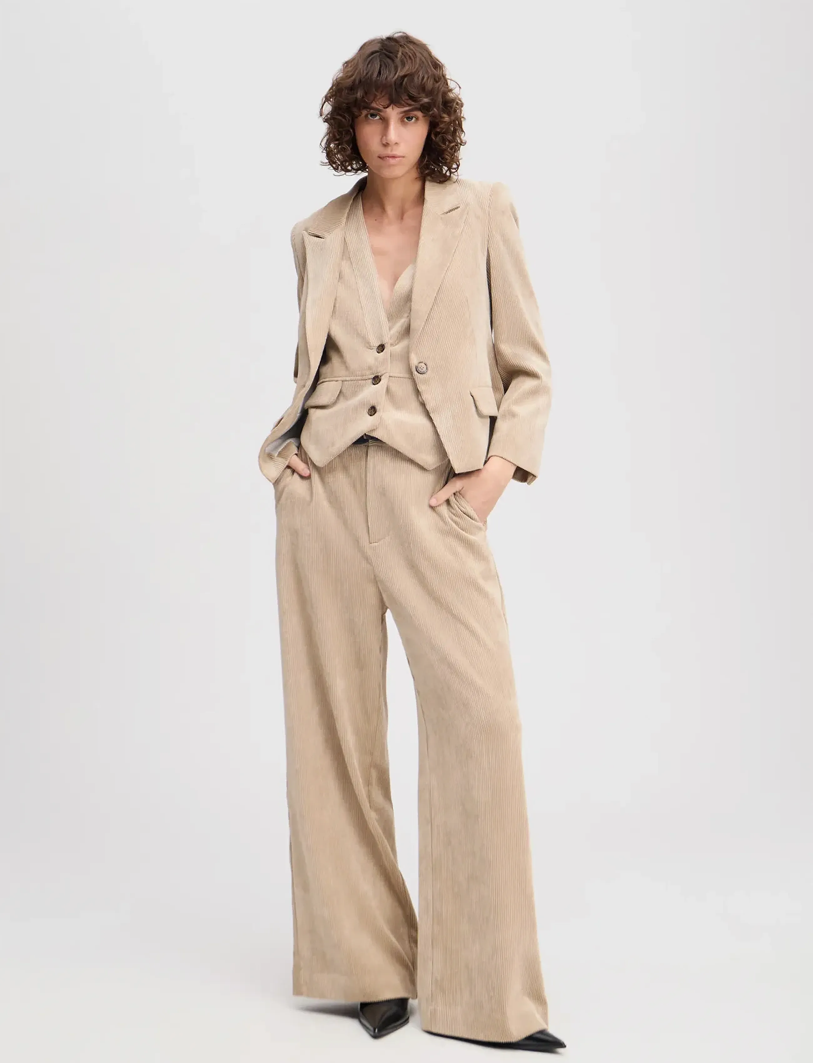 Munthe LAWO - Pintsakud - LATTE / beige