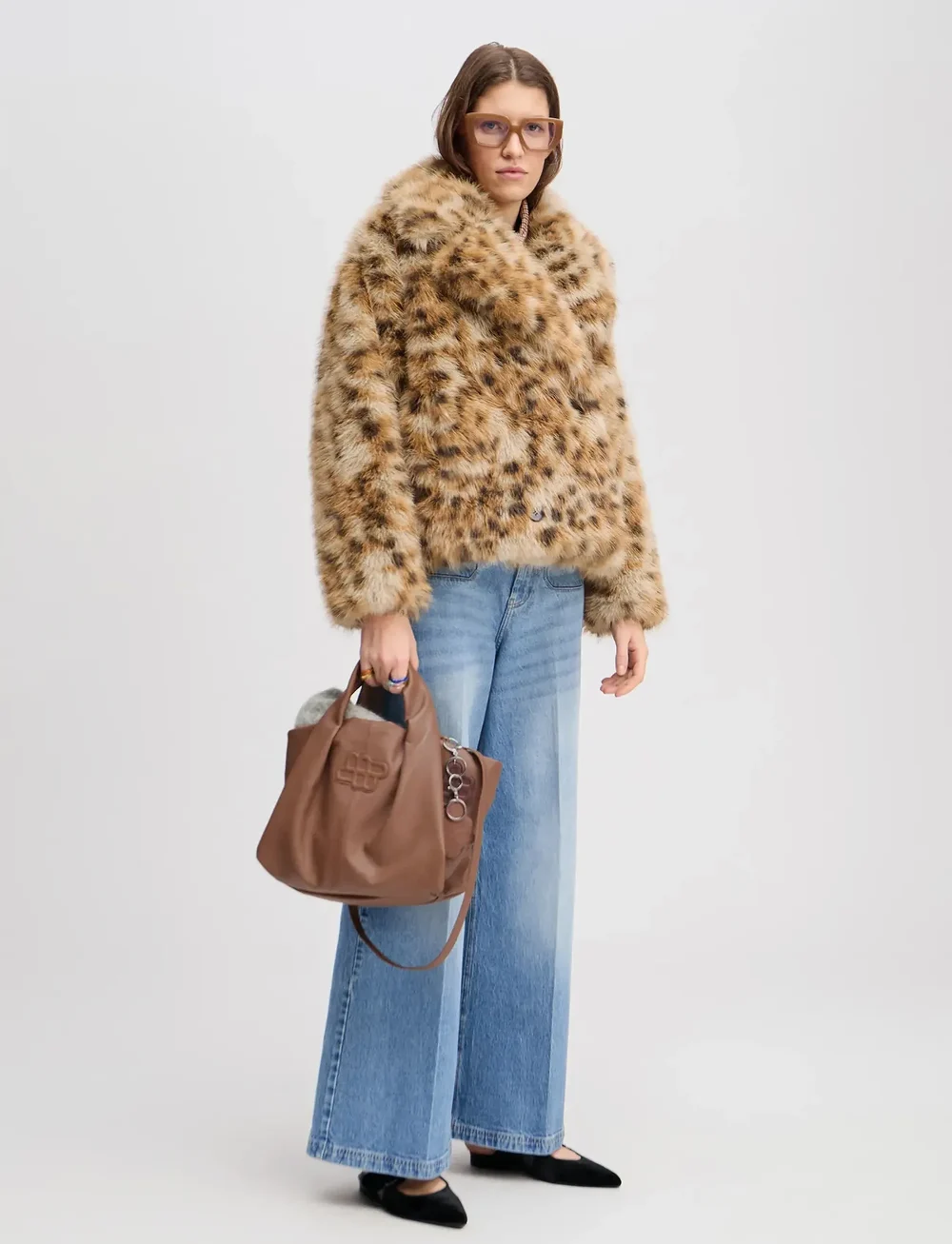 Munthe - LESTINE - faux fur jakker - camel - 5