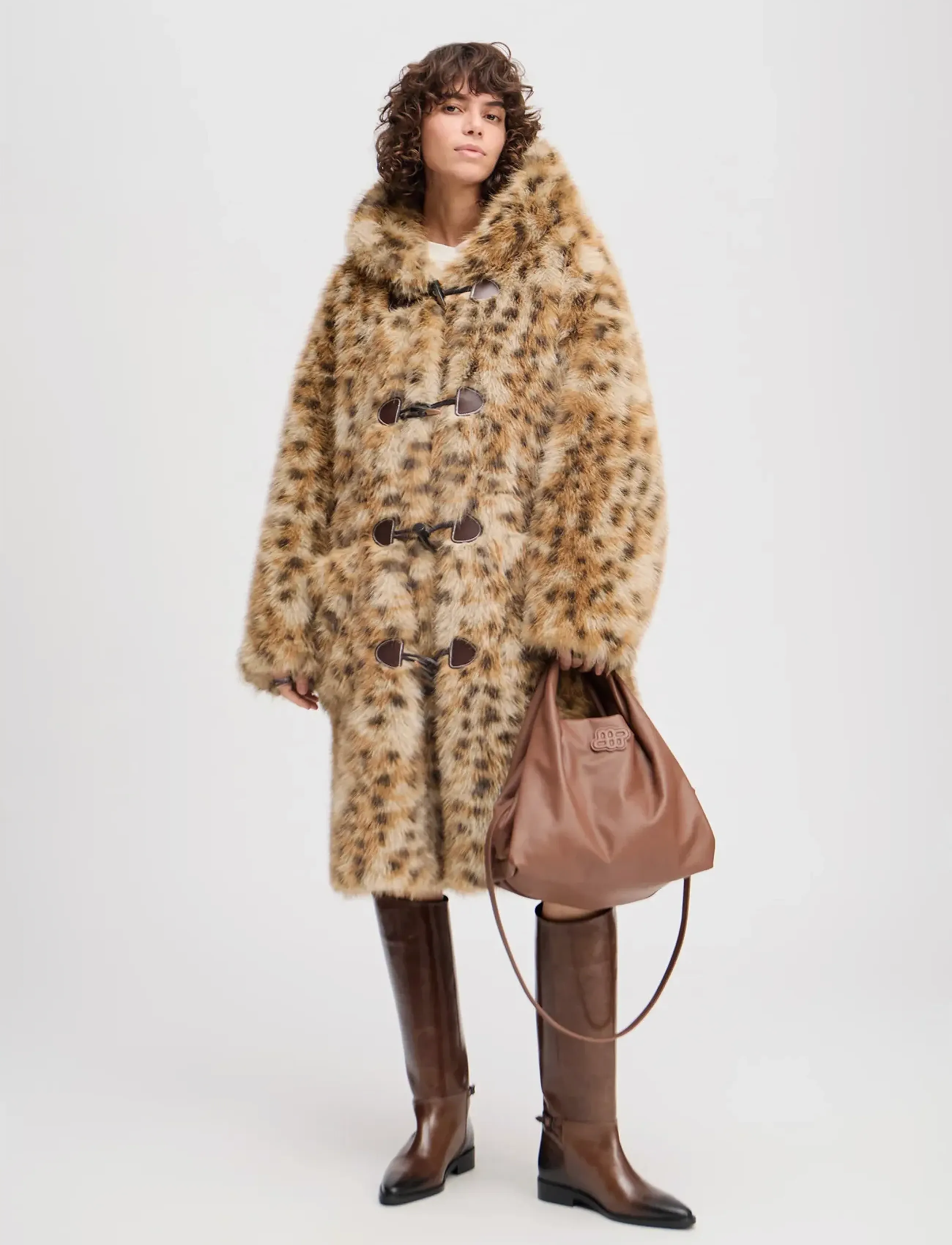 Munthe LESSIAH - Kunstpelz - CAMEL / beige