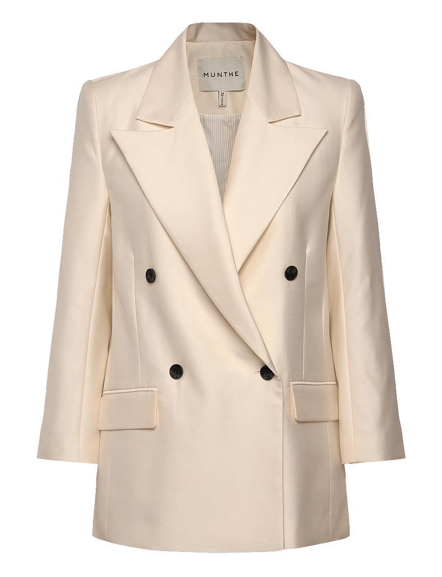 Munthe - LYA - double breasted blazers - ivory - 0