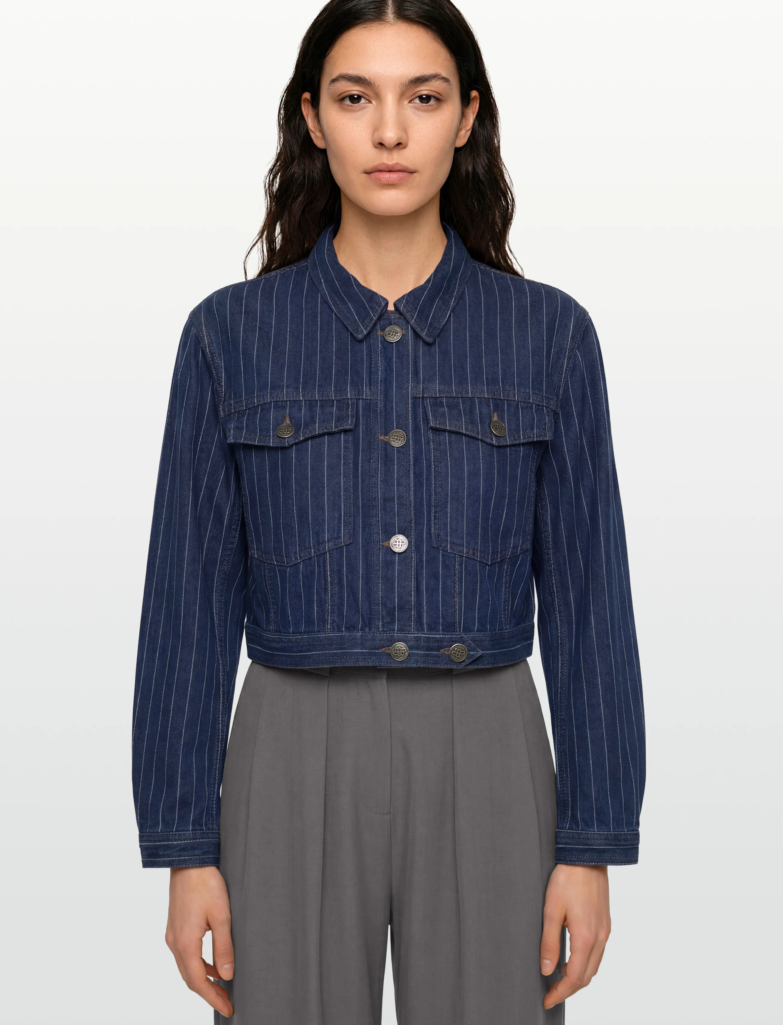 Munthe - LINDY - overtøj - indigo - 3