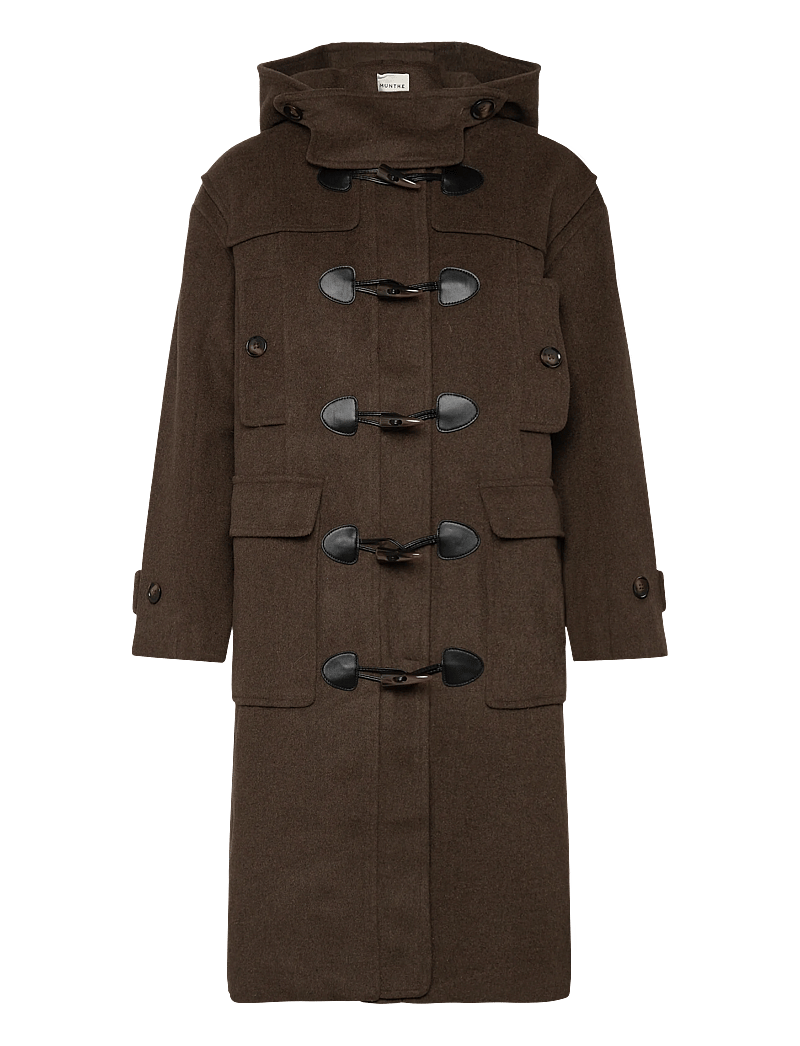 Munthe - LEVERNA - uldfrakker - brown - 1