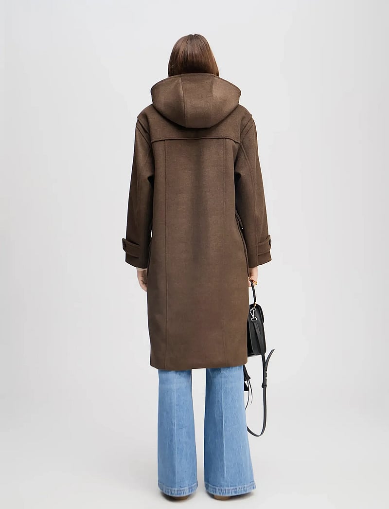 Munthe - LEVERNA - uldfrakker - brown - 3