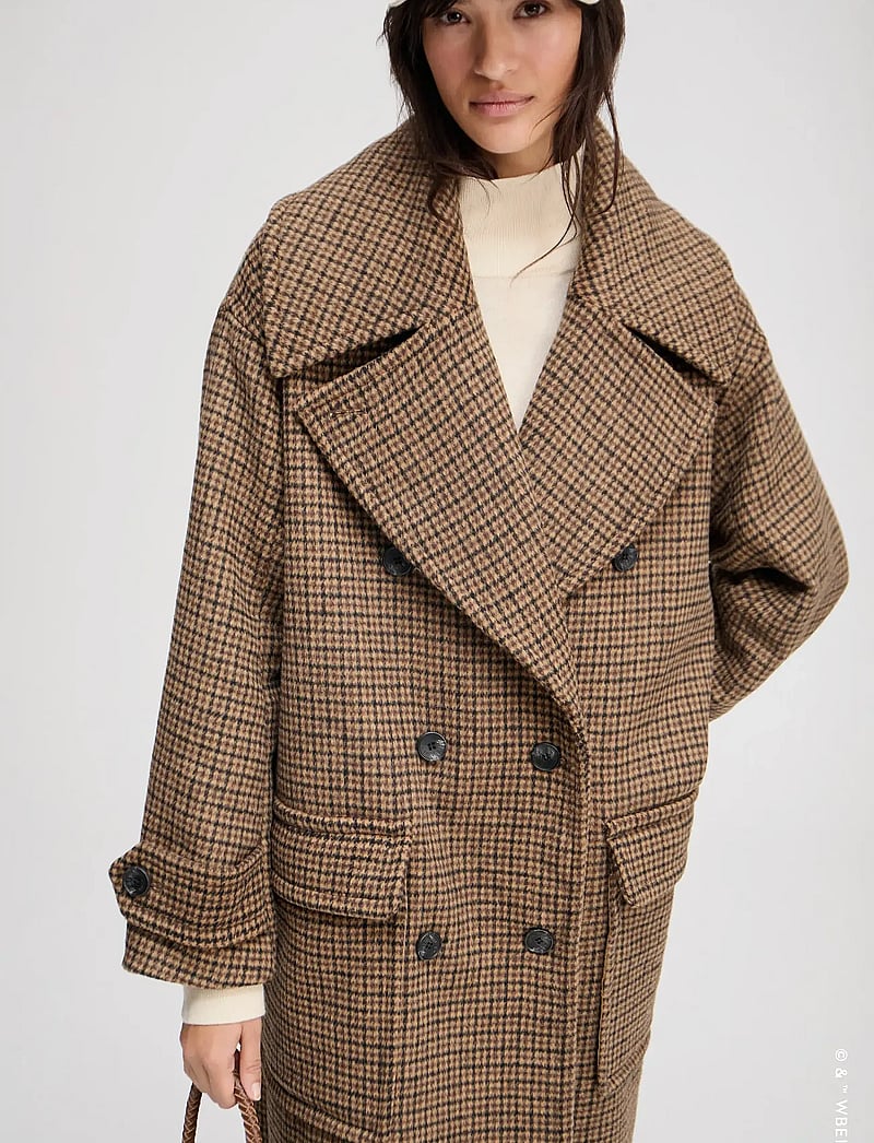 Munthe - LIBASTO - wollmäntel - camel - 4