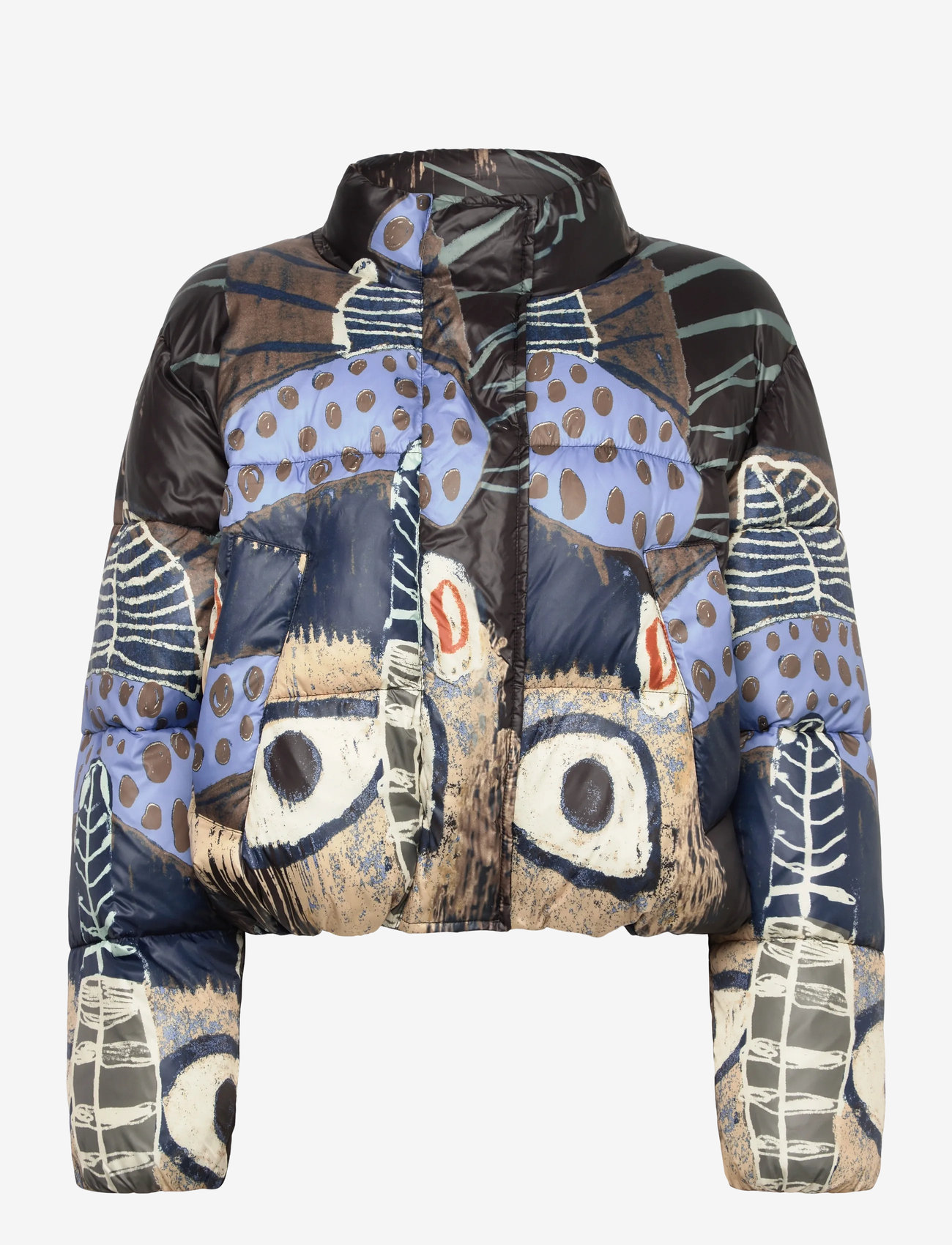 Munthe - JUBA - winterjacken - print black - 0