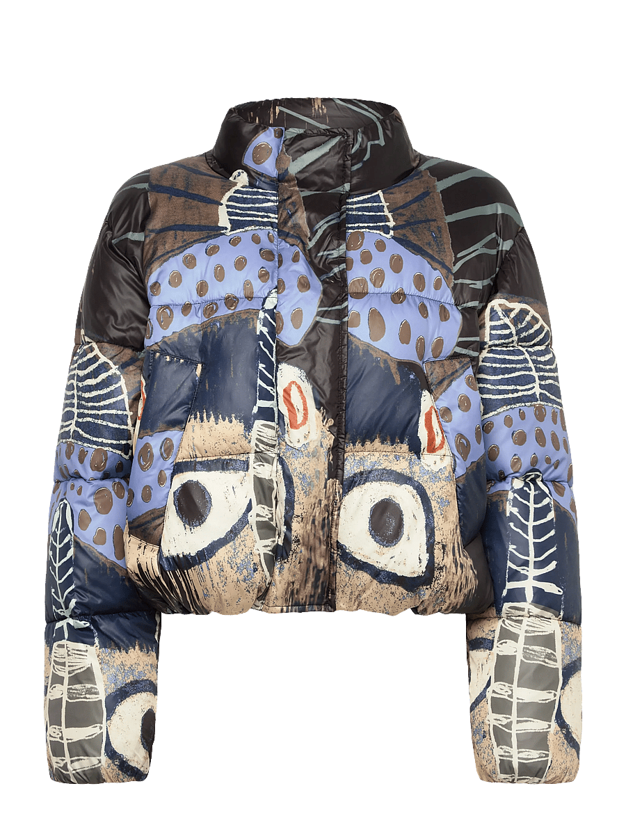 Munthe - JUBA - winterjacken - print black - 1