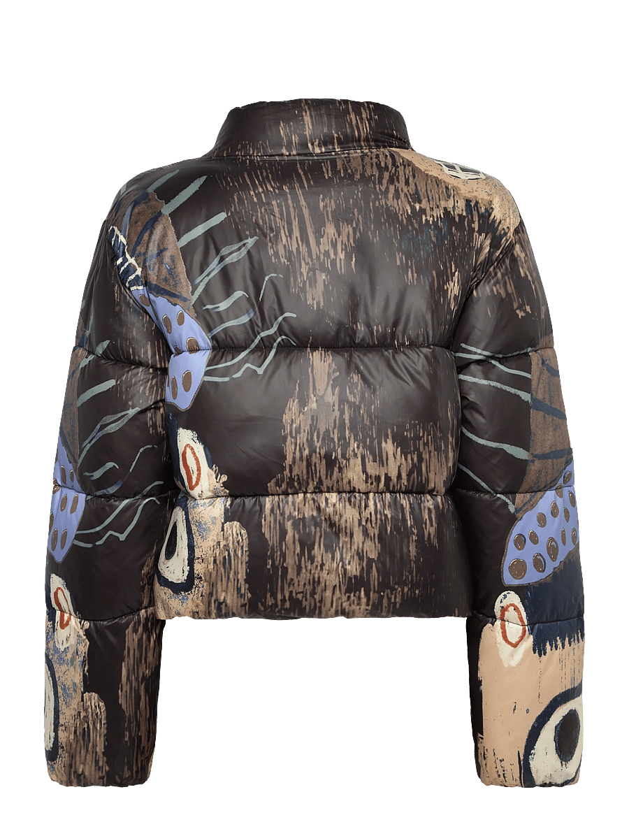 Munthe - JUBA - winterjacken - print black - 2