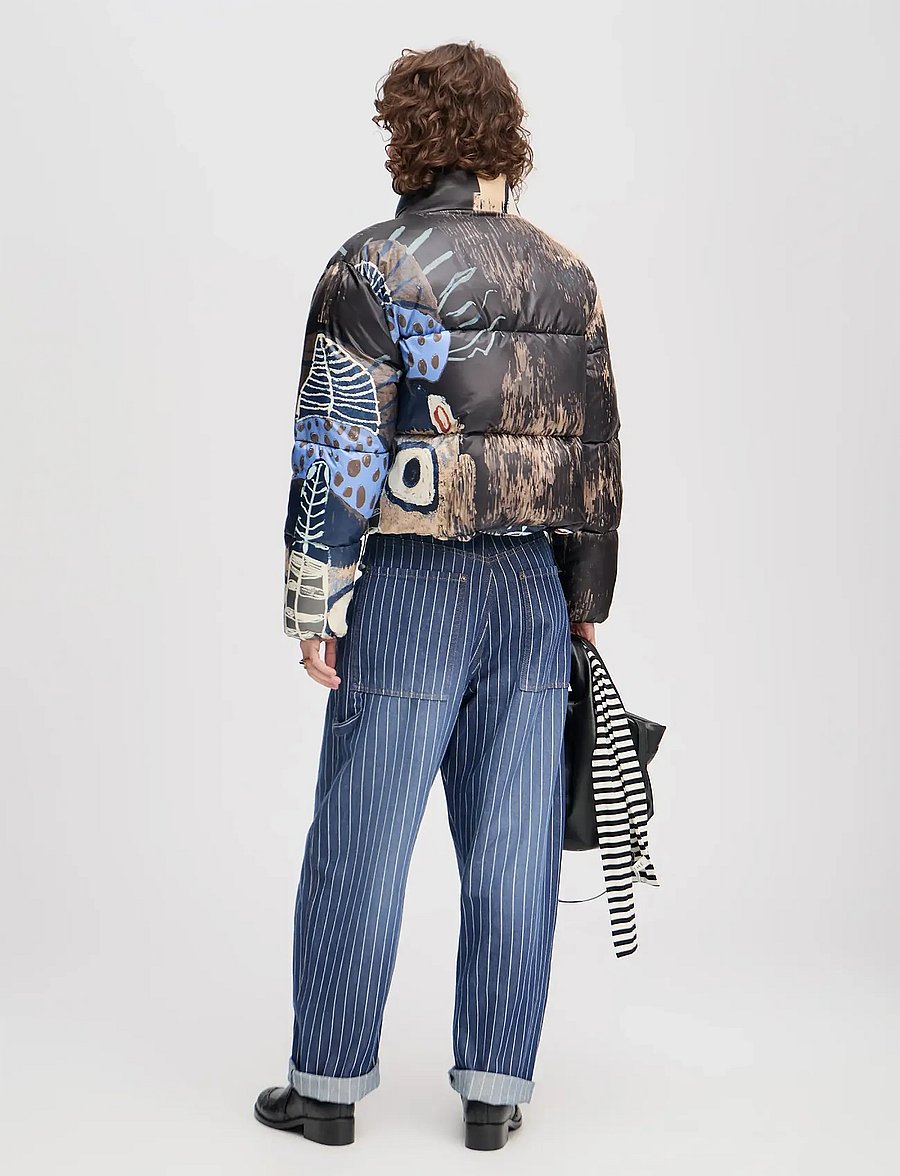 Munthe - JUBA - winterjacken - print black - 3