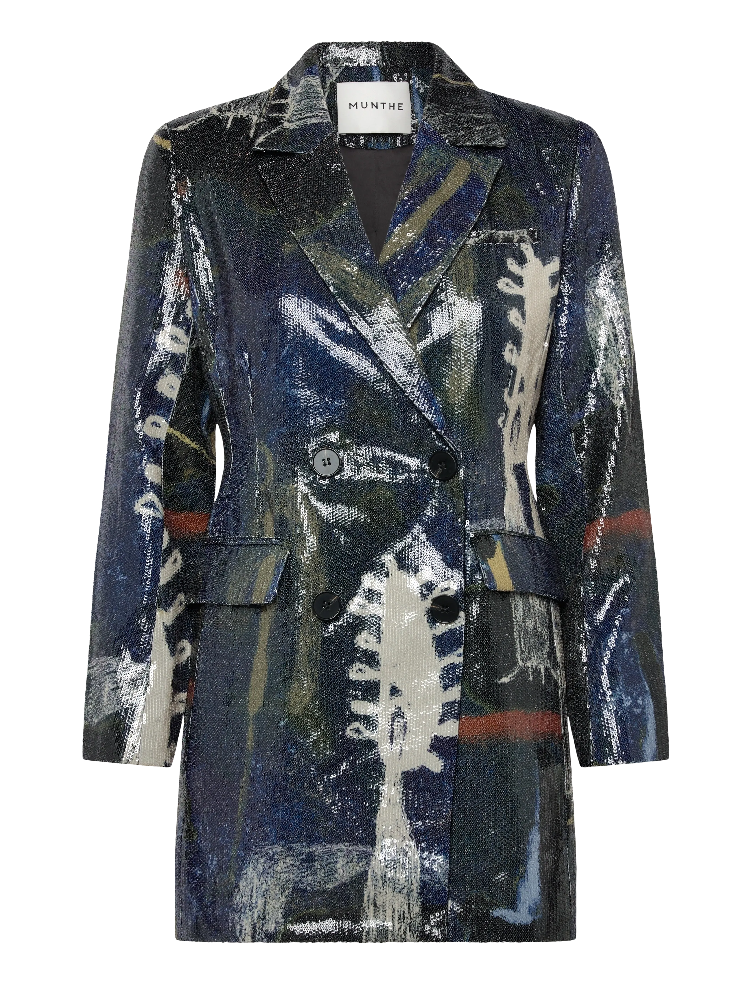 Munthe LAURELEE - Dubbelknäppta kavajer - NAVY / navy