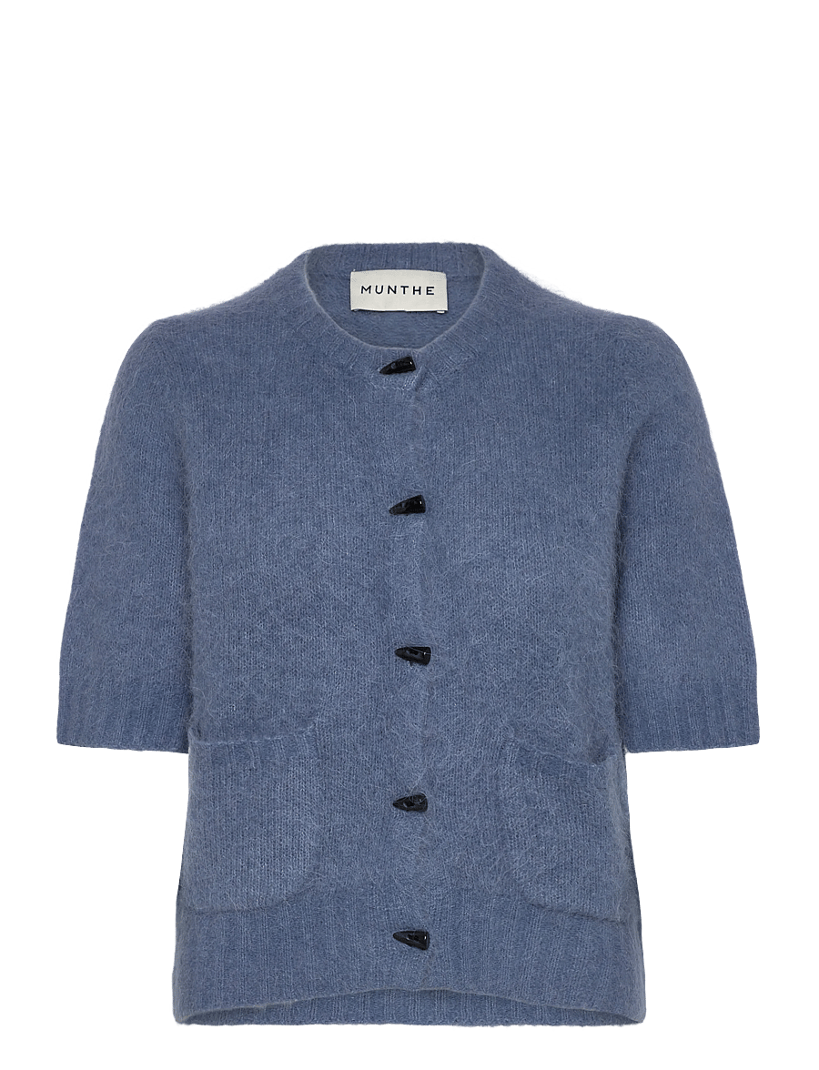 Munthe - LOCCA - strickjacken - blue - 1