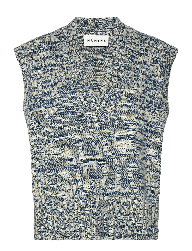 Munthe - LARAZZA - gestrickte westen - indigo - 0