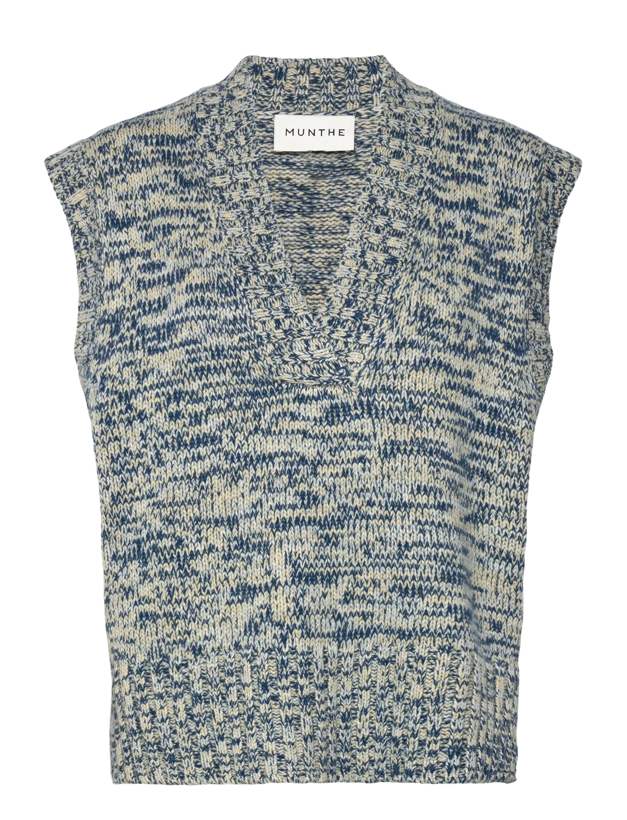 Munthe - LARAZZA - kootud vestid - indigo - 0