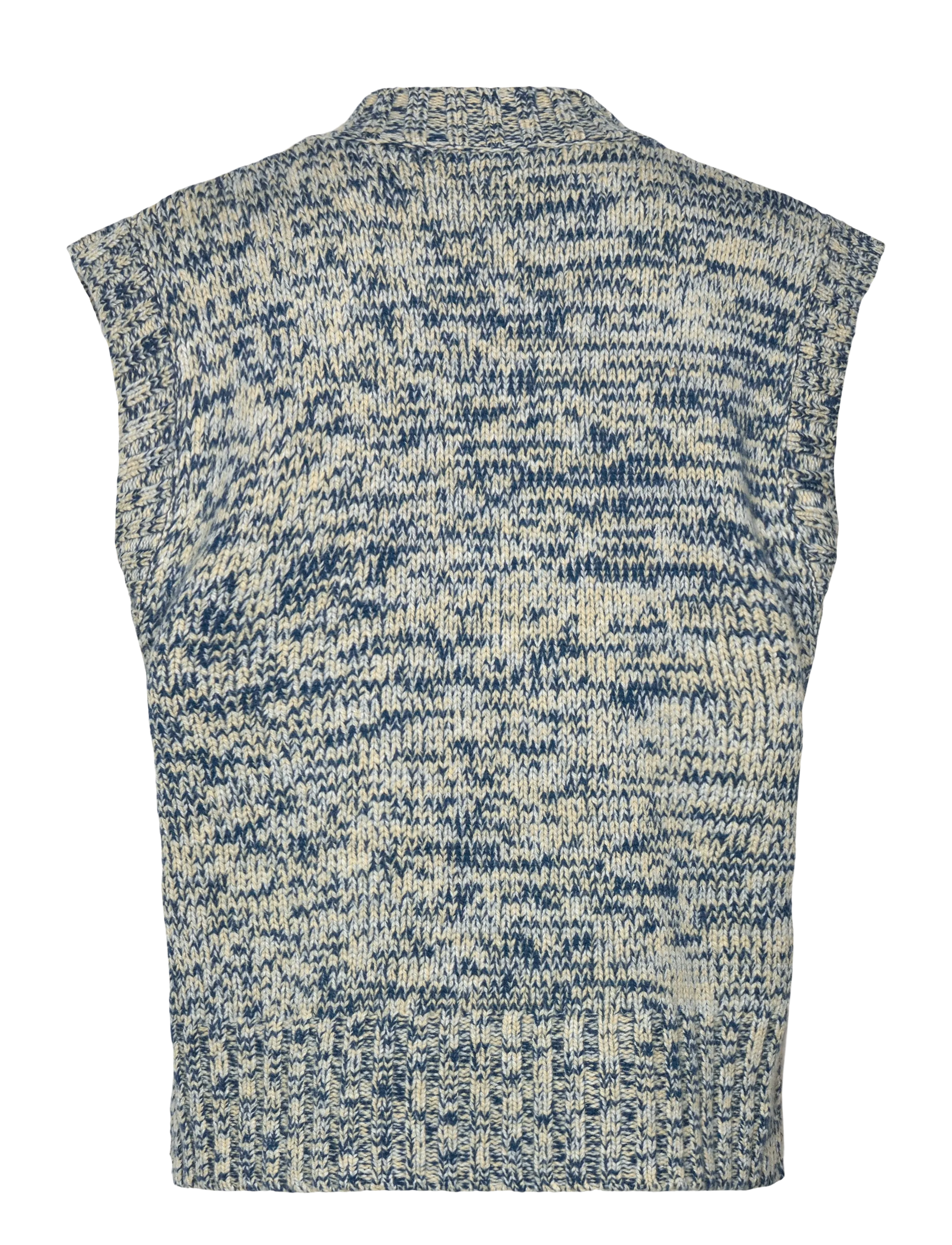 Munthe - LARAZZA - strikkevester - indigo - 1