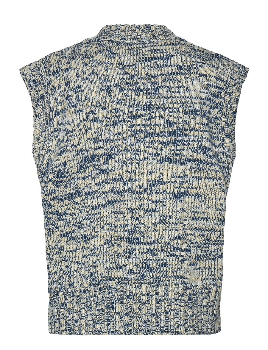 Munthe - LARAZZA - kootud vestid - indigo - 1
