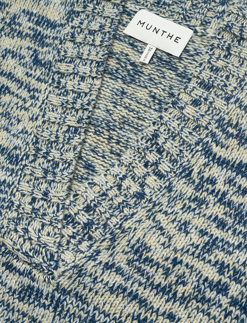 Munthe - LARAZZA - gestrickte westen - indigo - 2