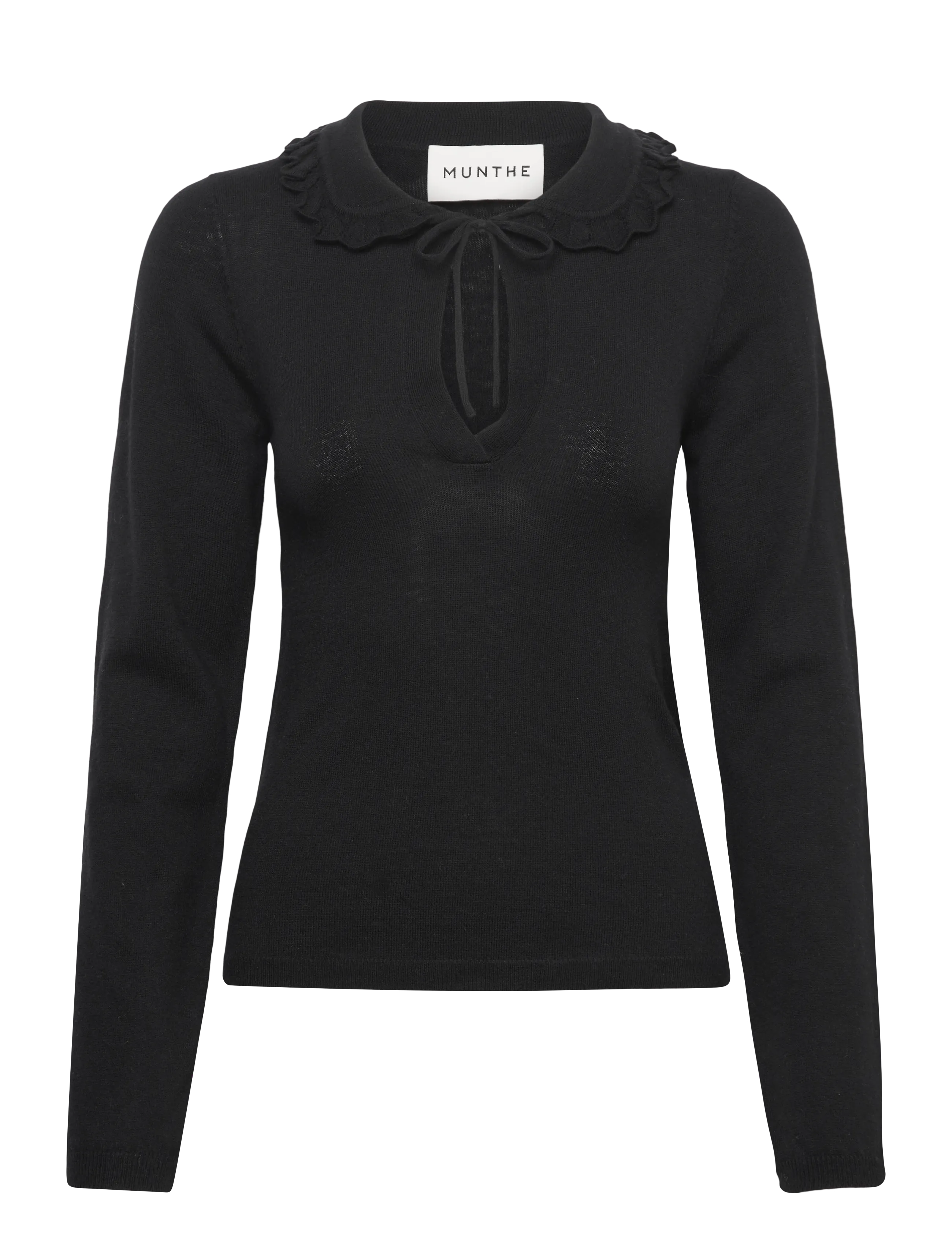 Munthe LIVO - Strickmode - BLACK / black