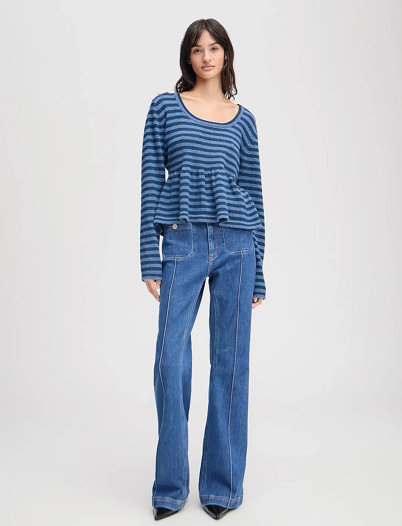 Munthe - LUBAY - cashmere - blue - 0