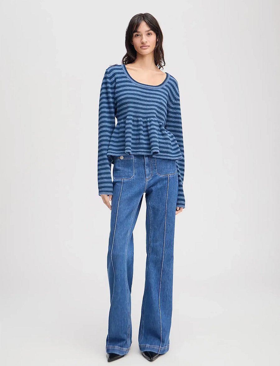 Munthe - LUBAY - cashmere - blue - 0