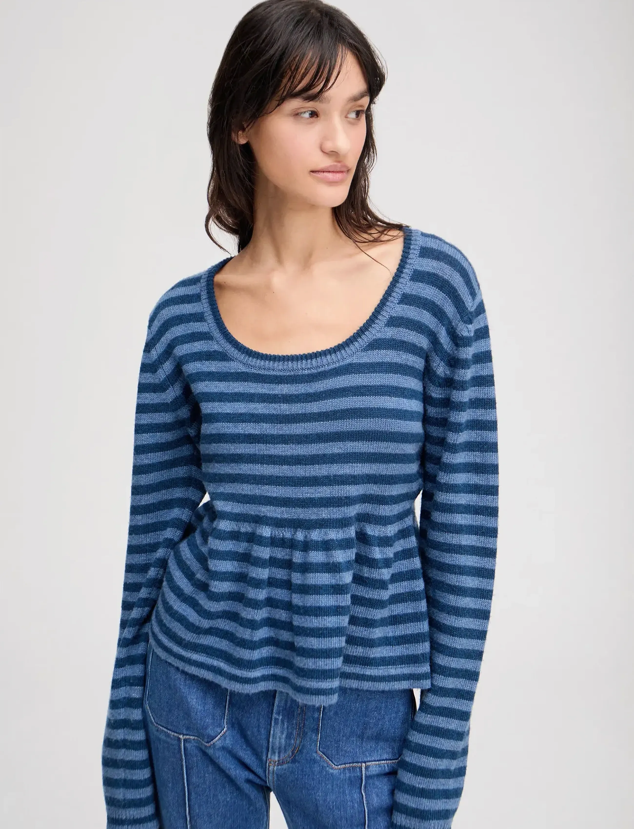 Munthe - LUBAY - pullover - blue - 4