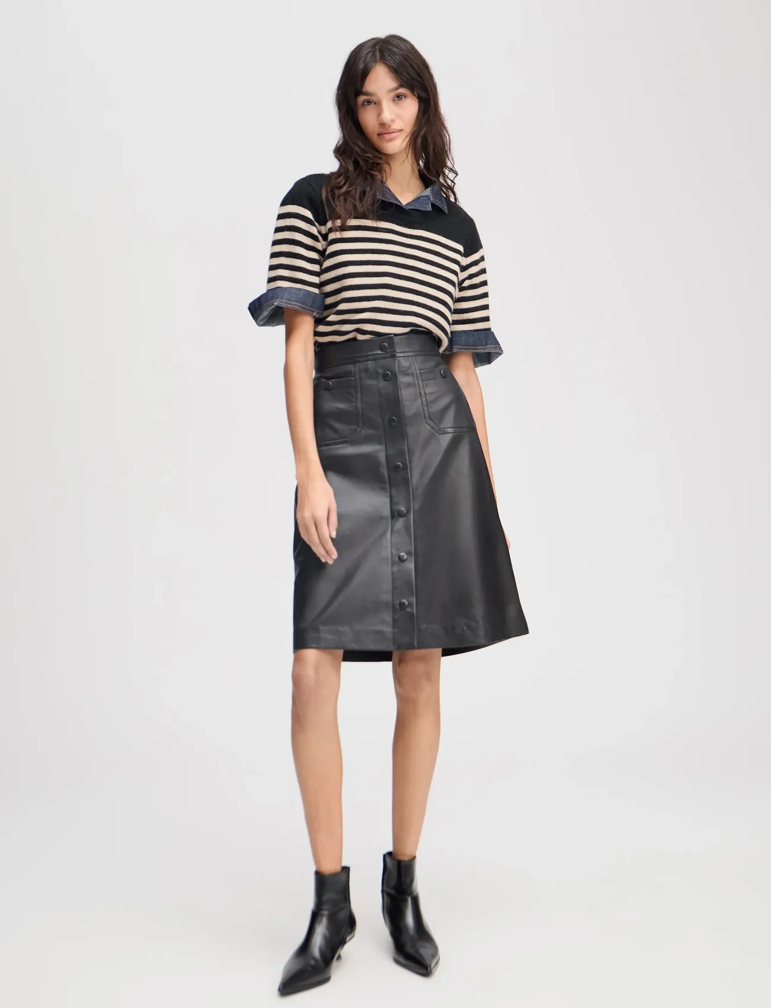 Munthe LAJA - Stickat - CAMEL / brown