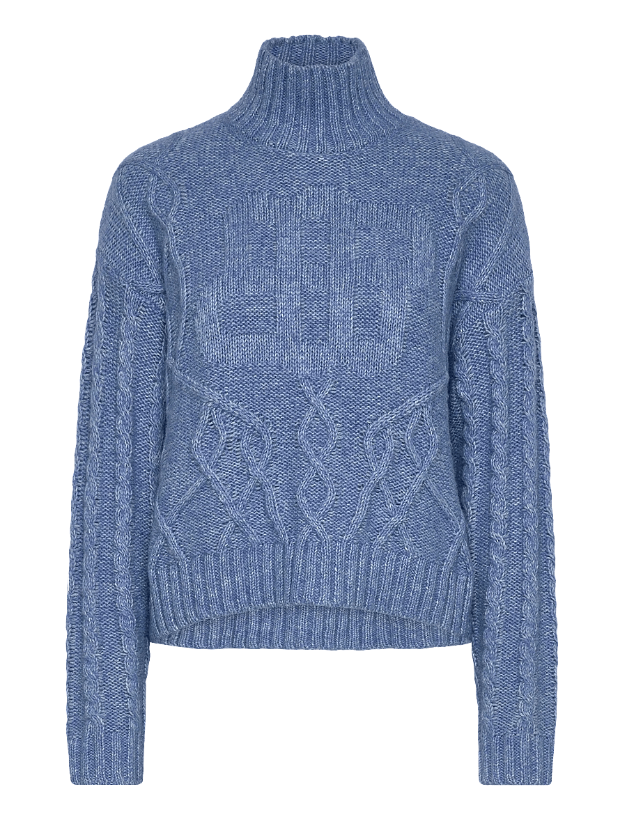 Munthe - LOGANBERRY - pullover - blue - 1