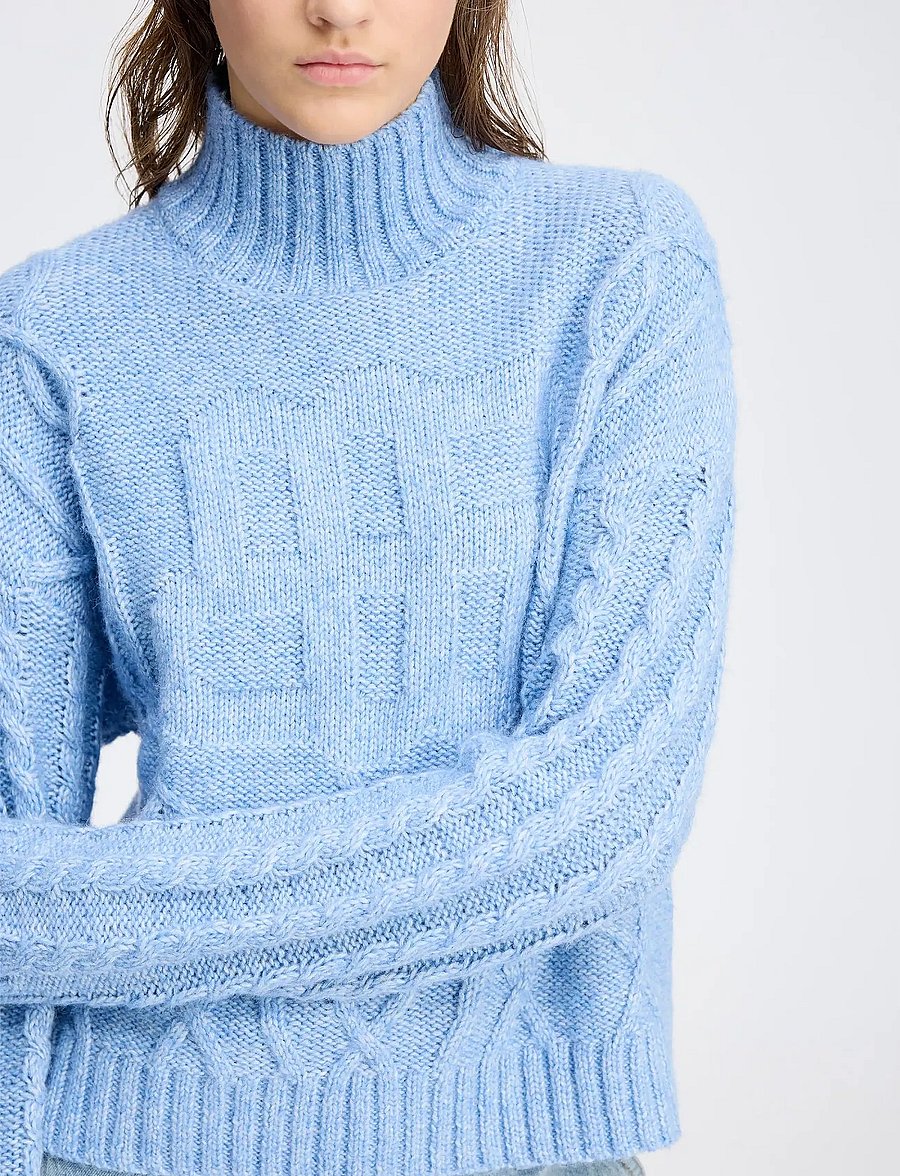 Munthe - LOGANBERRY - pullover - blue - 4