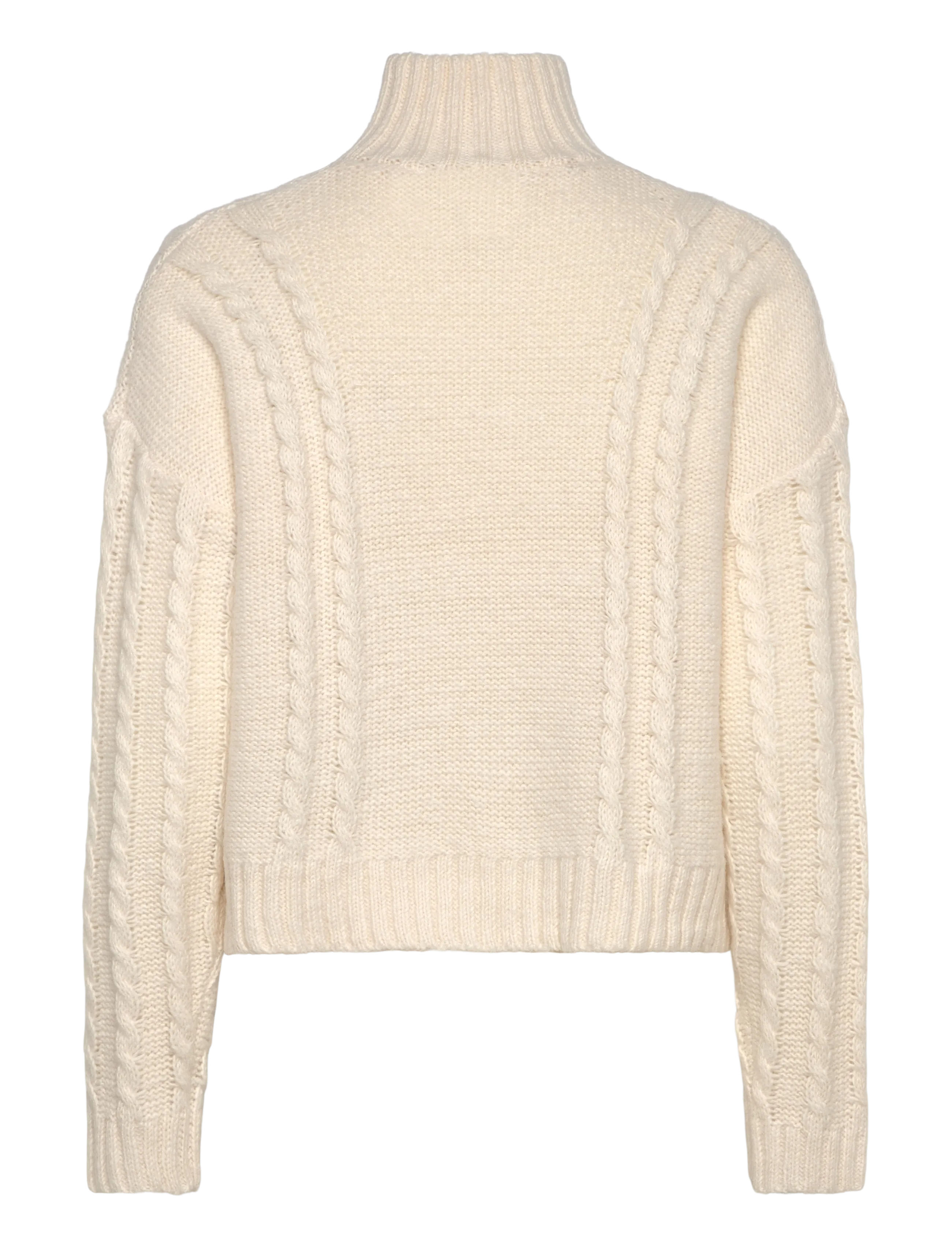 Munthe - LOGANBERRY - stickade tröjor - ivory - 2