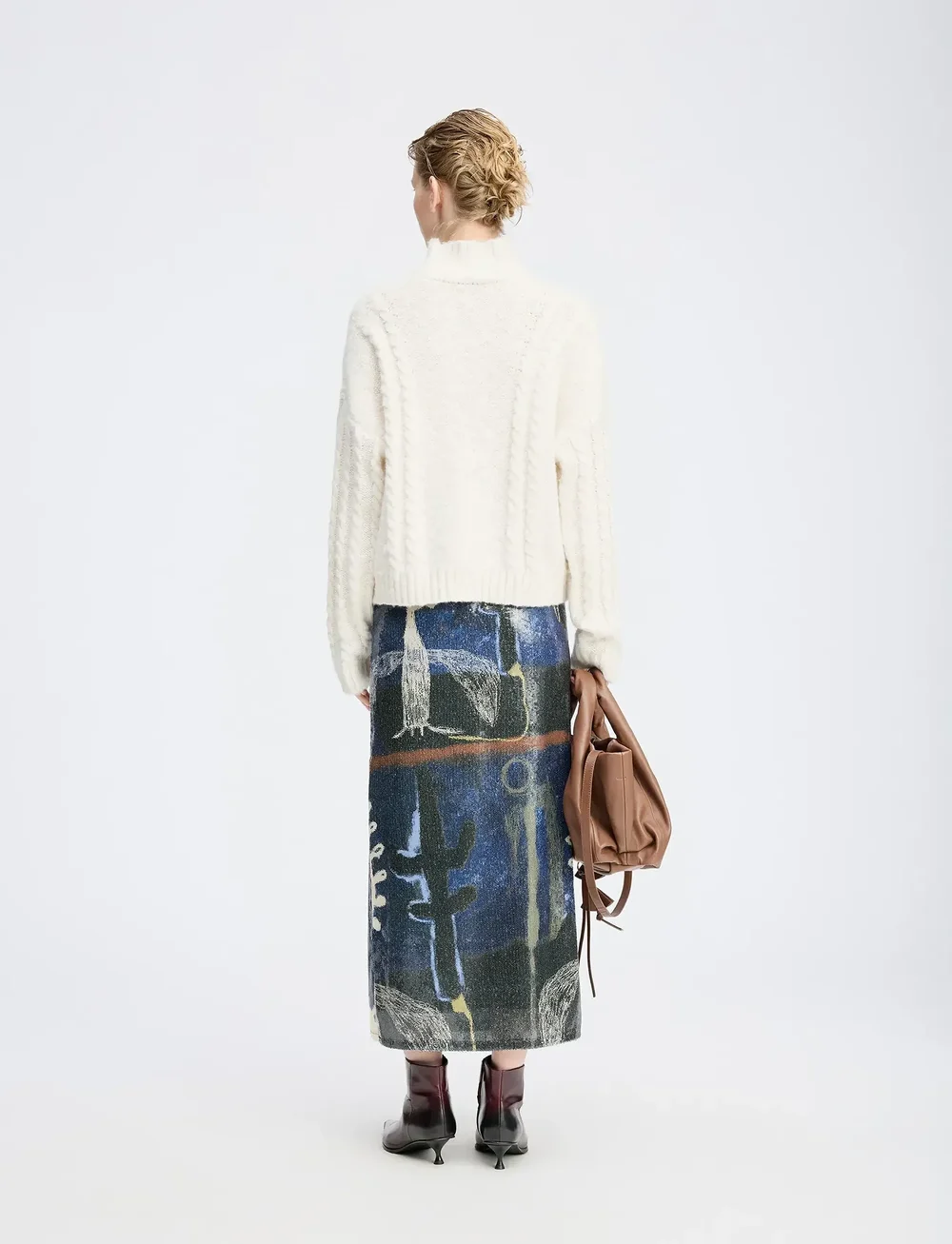 Munthe - LOGANBERRY - stickade tröjor - ivory - 3