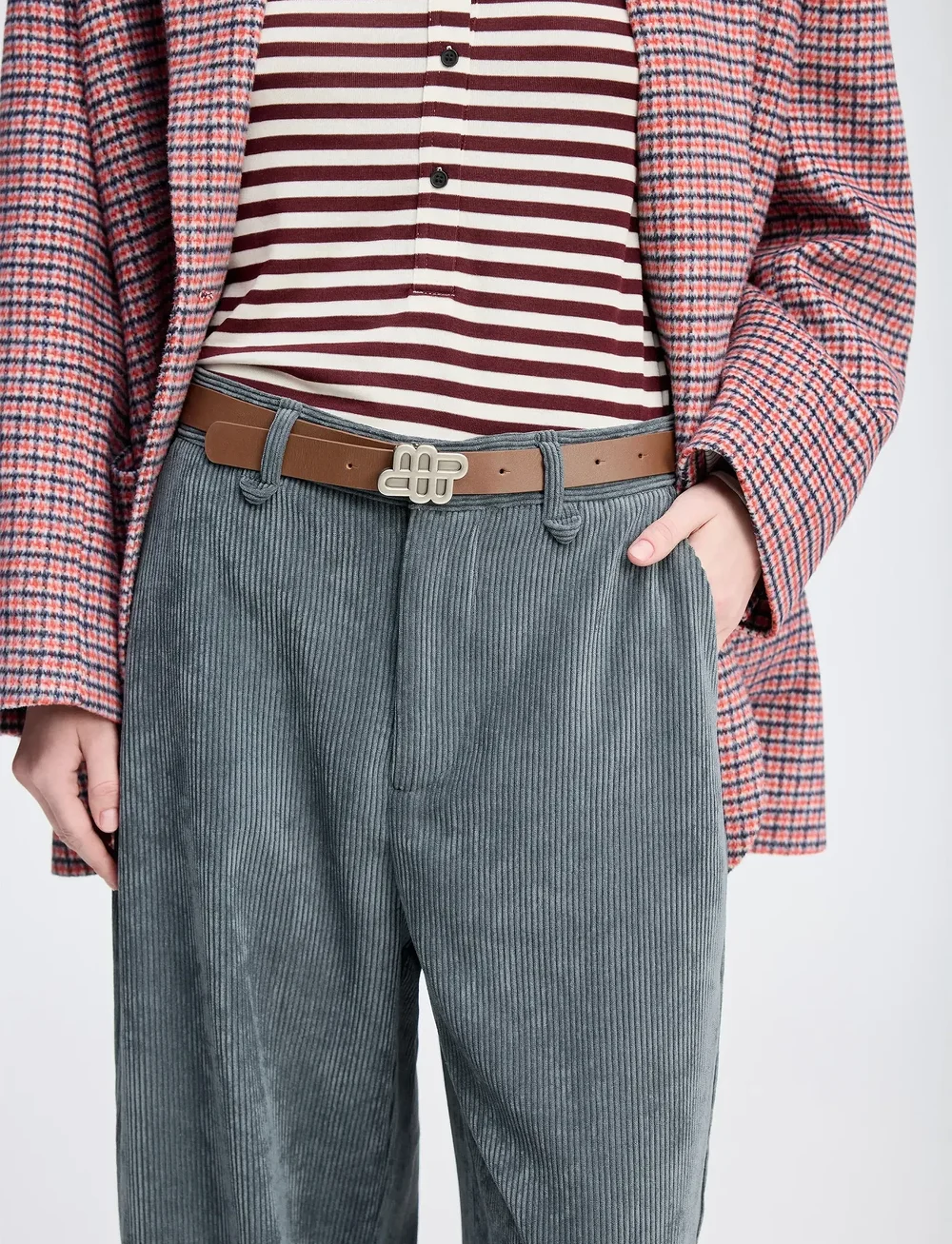 Munthe - SOLINA - casual bælter - brown - 0