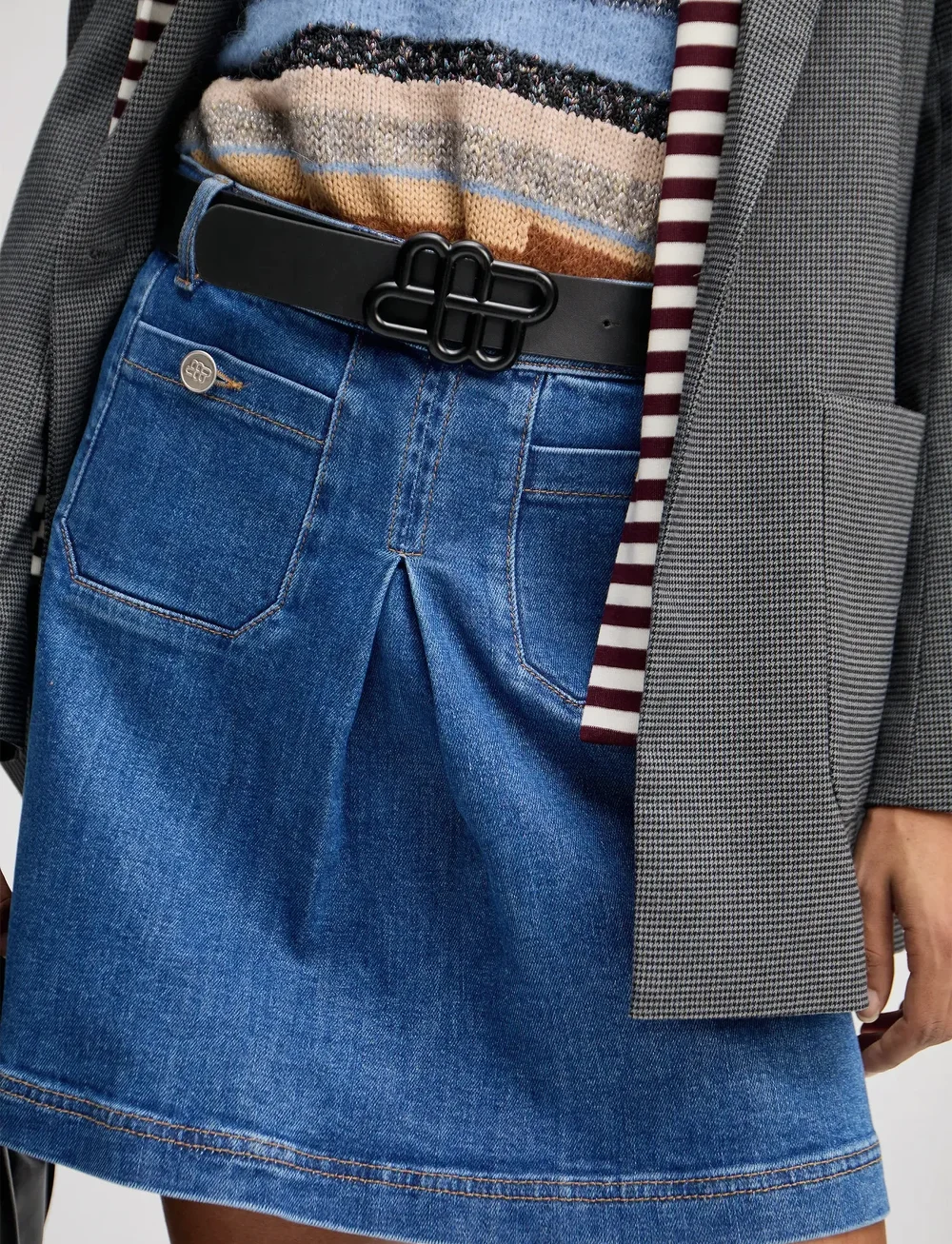 Munthe - LATTER - casual bælter - black - 0