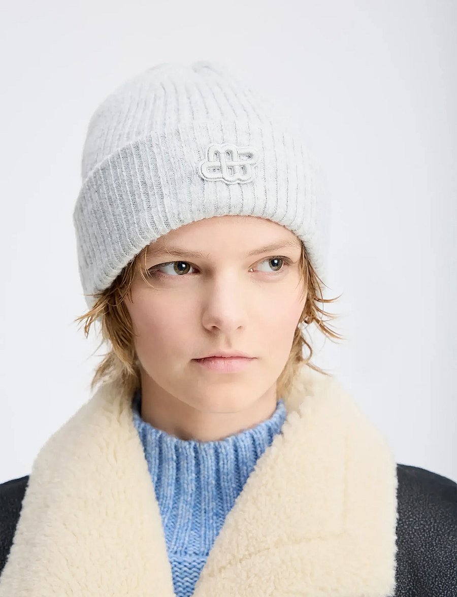 Munthe - LIKANER - hats & caps - grey - 0