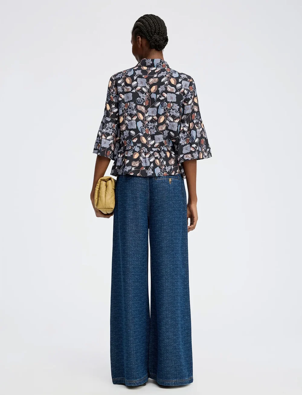 Munthe - ROSEWELL - kortærmede bluser - black - 2