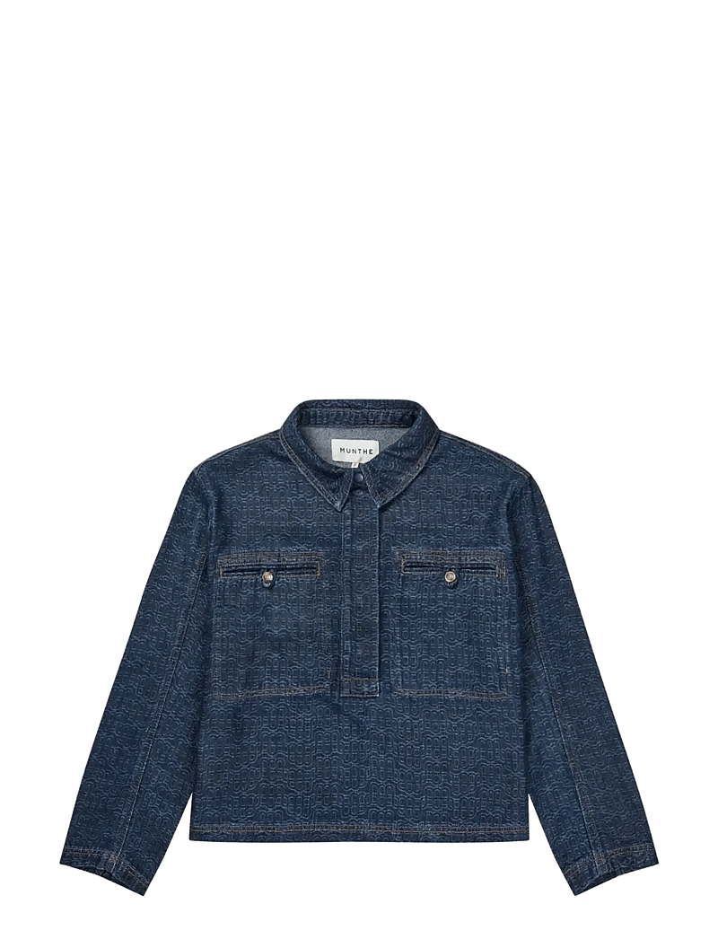 Munthe - RUXA - denimskjorter - indigo - 1