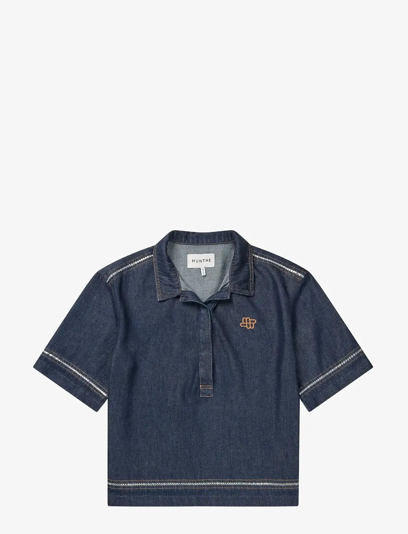 Munthe - RAPPA - denim shirts - blue - 1