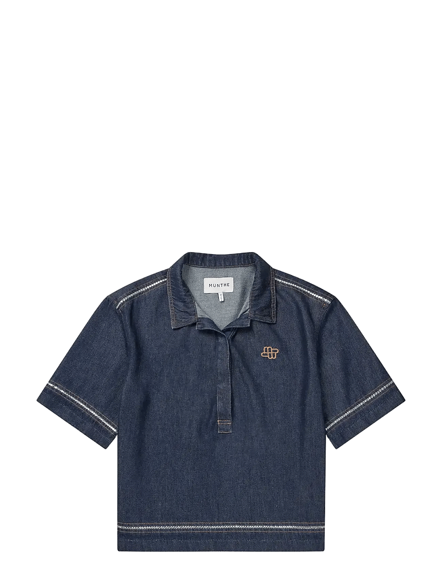 Munthe - RAPPA - jeanshemden - blue - 1