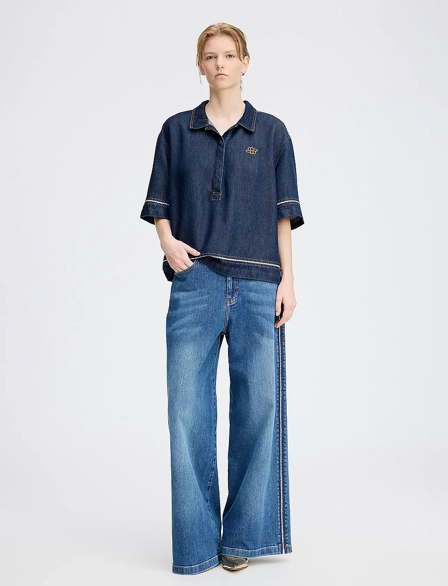 Munthe - RAPPA - jeanshemden - blue - 0