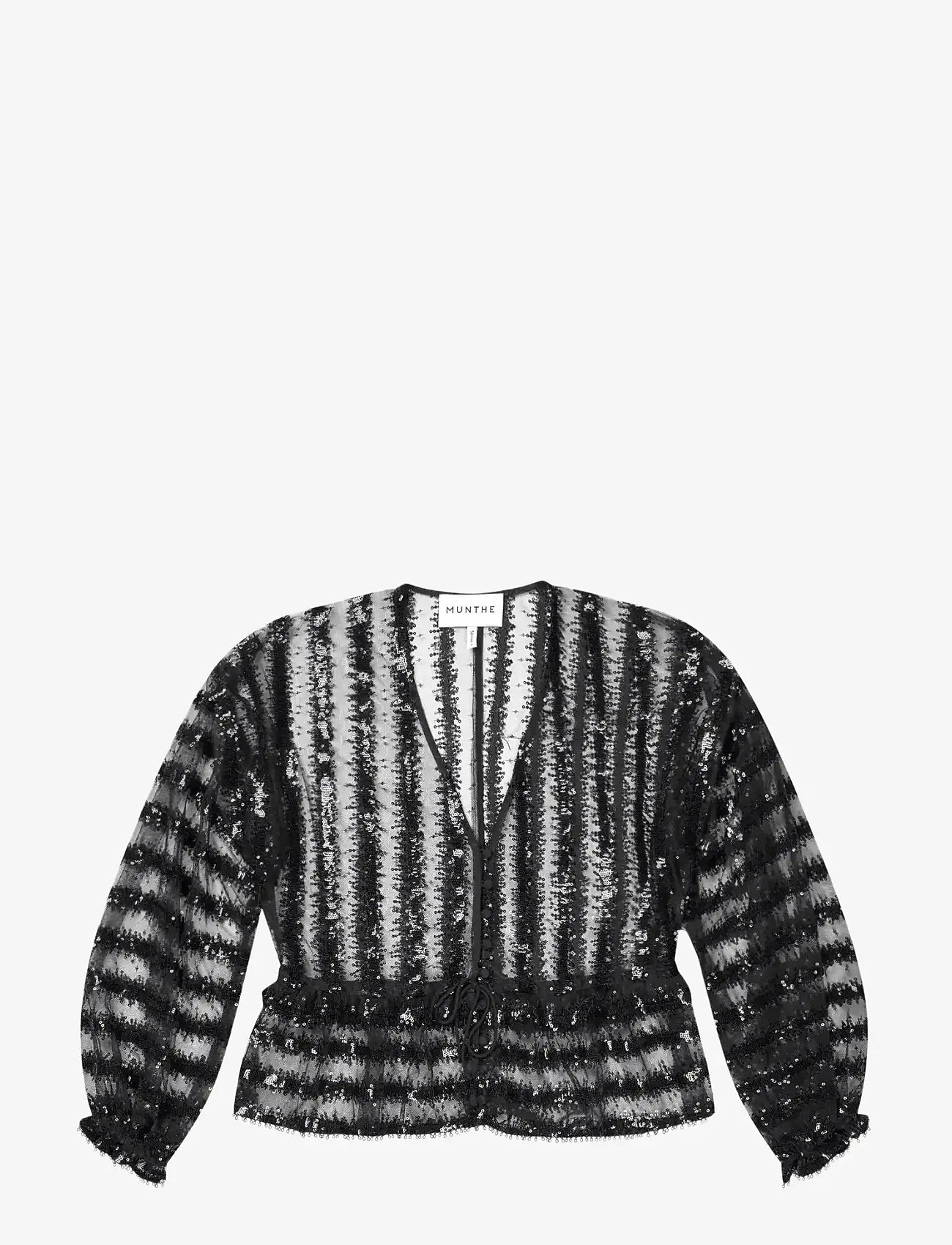 Munthe - REMONA - langærmede bluser - black - 1