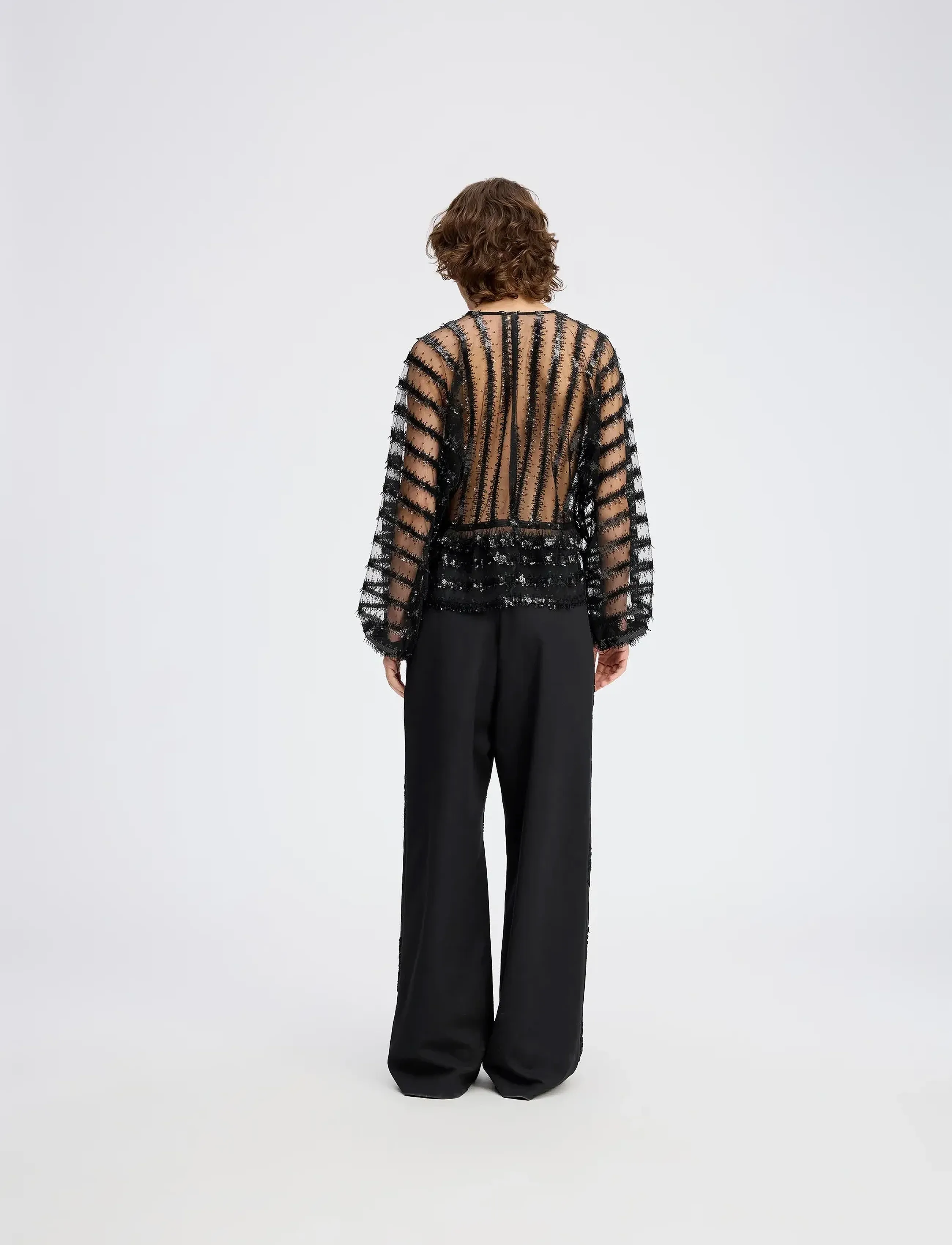 Munthe - REMONA - long-sleeved blouses - black - 2
