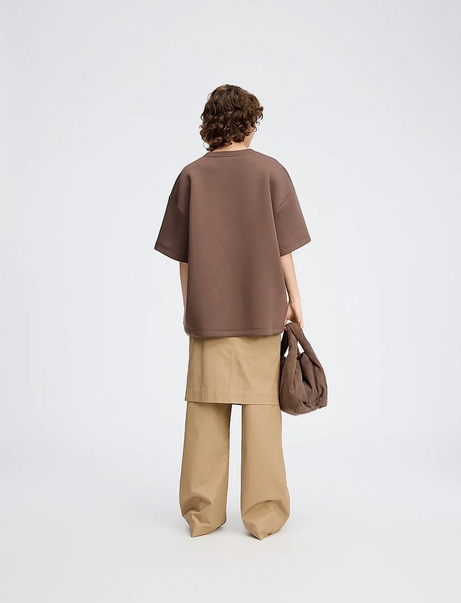 Munthe - RAPLOI - t-shirts - brown - 2