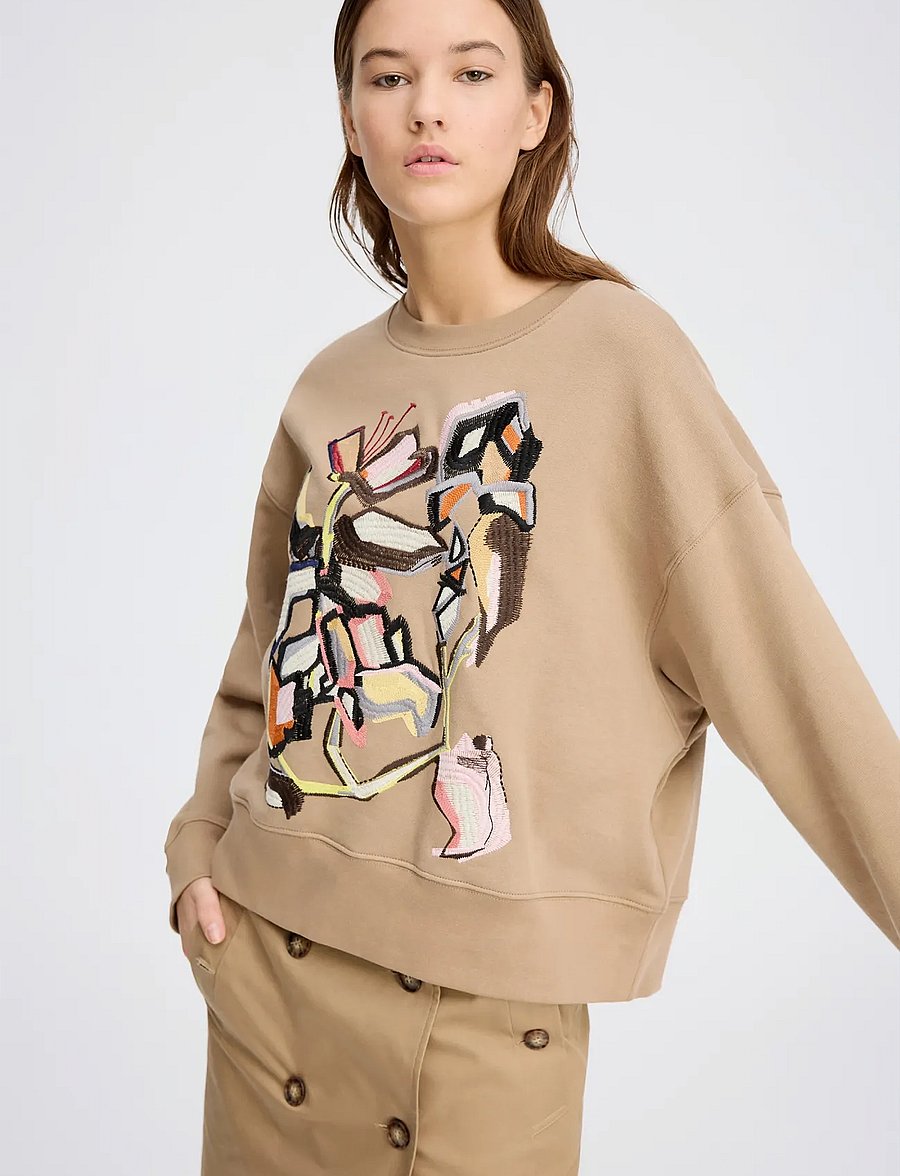 Munthe - RARSNIMA - sweatshirts & hoodies - camel - 0