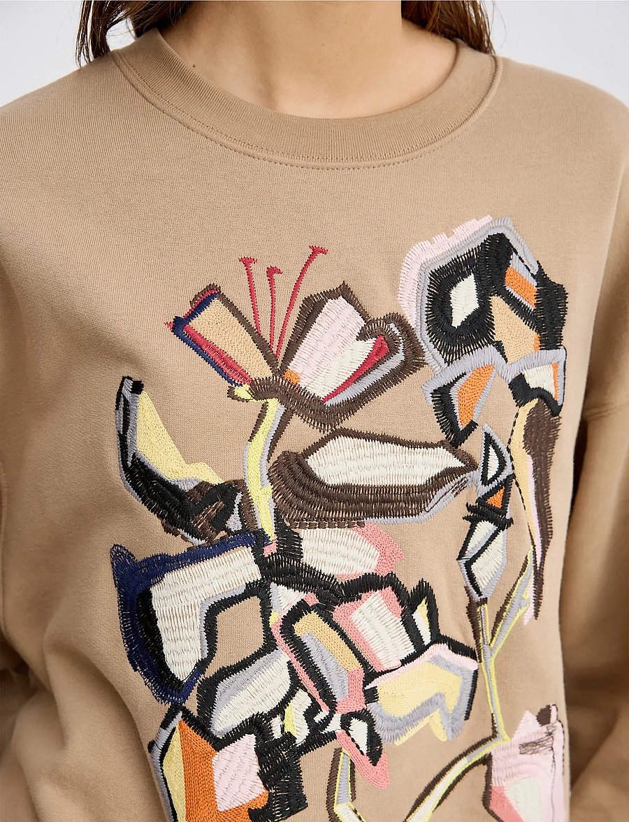 Munthe - RARSNIMA - sweatshirts & hoodies - camel - 3