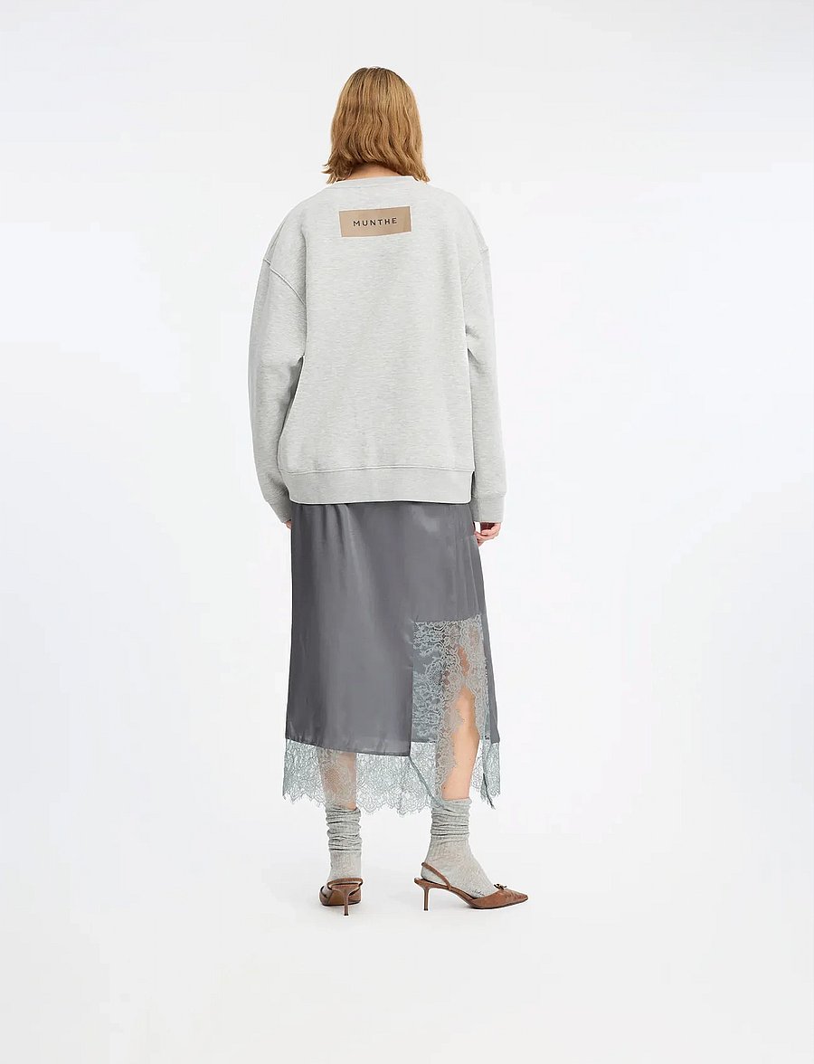 Munthe - ROULA - sweatshirts & hoodies - light grey - 3