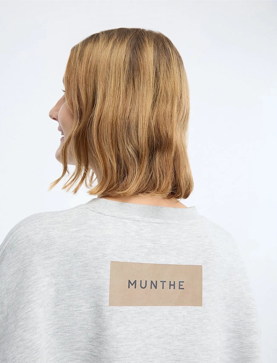Munthe - ROULA - sweatshirts & hoodies - light grey - 5
